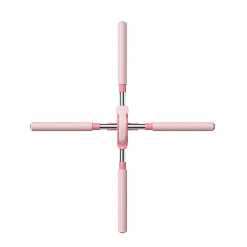 Standing Training Stick Adjustable Yoga Pole Stainless Steel Removable Back Posture Cross Open Back